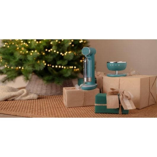 Balança de cozinha Smeg KSC01EGMWW 5 kg Taça Removível Verde LED