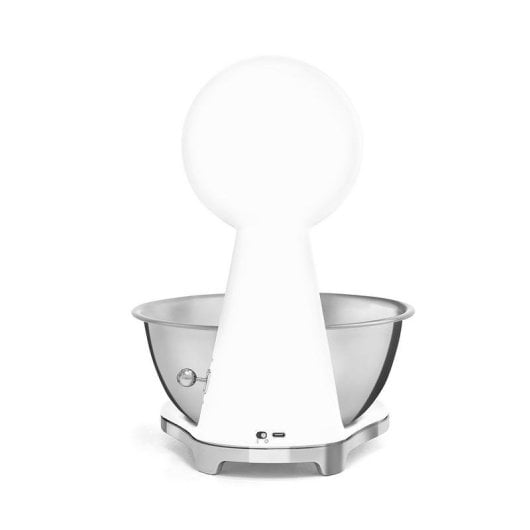 Balança de cozinha Smeg KSF01WHWW eletrónica 5kg taça removível LCD