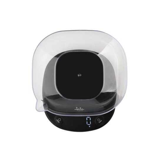 Balança de cozinha Jata HBAL1709 eletrónica 5 kg taça removível preta