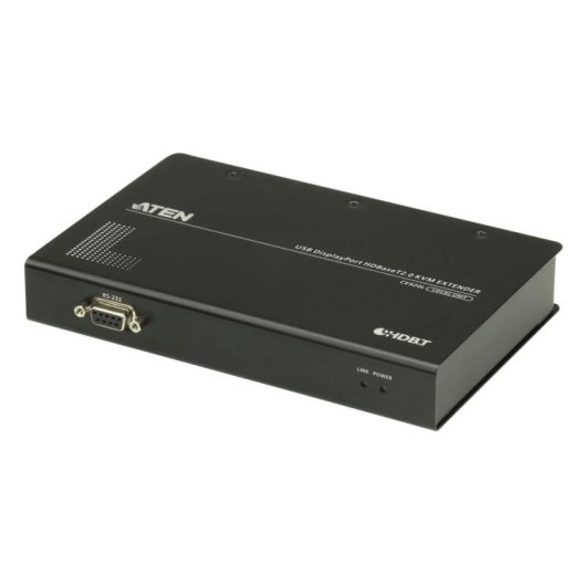 Extensor KVM Aten CE920L-ATA-G DisplayPort 4K USB HDBaseT hasta 100 m Negro