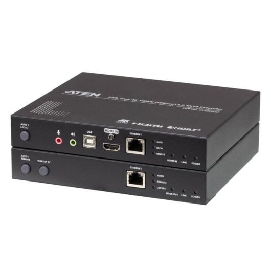 Extenseur KVM Aten CE840-AT-G HDMI 4K 100 m USB RS-232 filaire