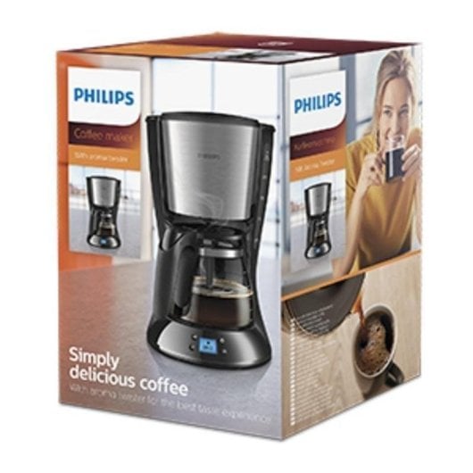 Cafetera de filtro Philips HD7459/20 1,2 L temporizador y espiral Aroma