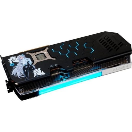 Tarjeta Gráfica PowerColor Radeon RX 9070 XT Hellhound OC 16GB GDDR6 PCIe 5.0