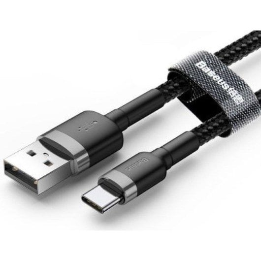 USB-Kabel Baseus CATKLF-UG1 3 m USB A auf USB C Schwarz Geflochten