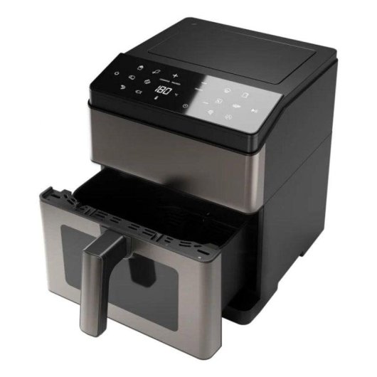 Fritadeira de Ar Aiwa KUMADAI 8L 1800W com Ecrã Tátil e Programas Automáticos