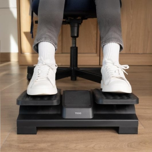 Fußstütze TooQ TQFR0605-B höhenverstellbar neigbar HIPS 430x320 mm schwarz