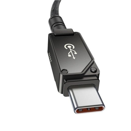 Cavo USB C Baseus Irrompibile 1 m 20W Nero Fibra Aramidica