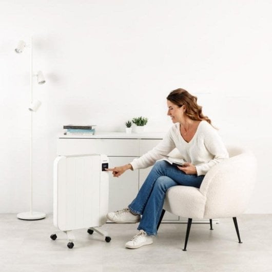 Radiador Elétrico Taurus Nepal 1000W 4 Elementos com Programação Semanal