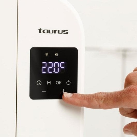 Radiador Elétrico Taurus Nepal 1000W 4 Elementos com Programação Semanal