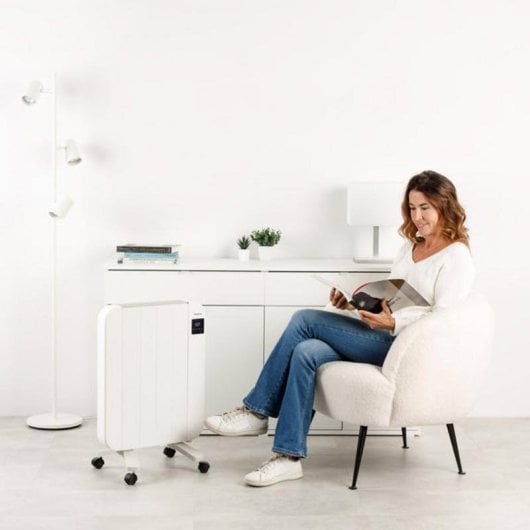 Radiatore Elettrico Taurus Nepal 1000W 12m² controllo digitale IP24 LCD