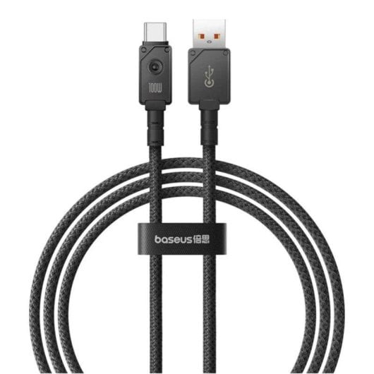 Cavo USB Baseus Unbreakable 1 m USB A USB C Nero Alta Resistenza