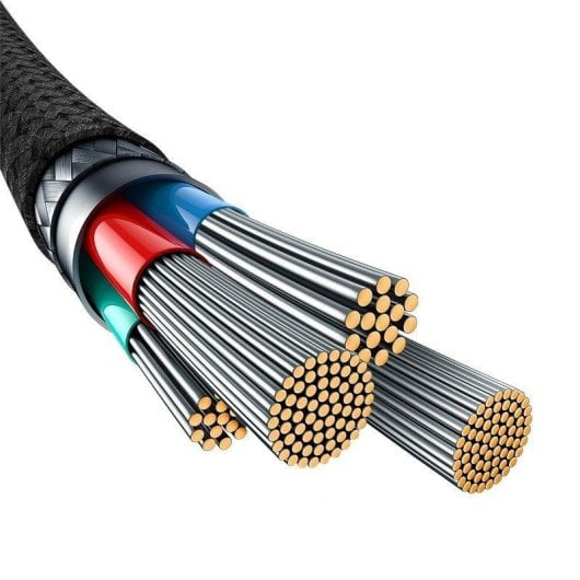 Cavo USB Baseus Unbreakable 1 m USB A USB C Nero Alta Resistenza