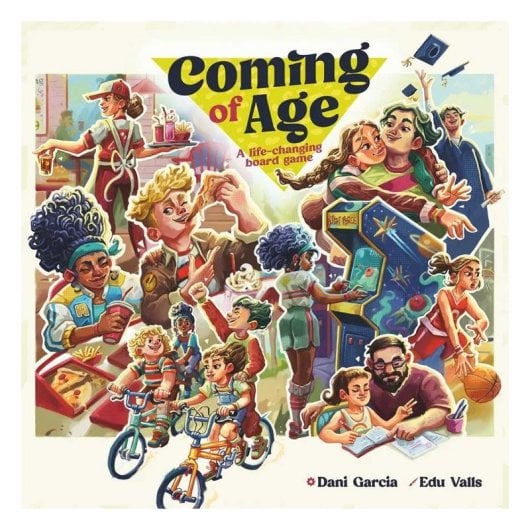 Brettspiel Asmodee Coming of Age kooperativ 1-4 Spieler 40-80 Min