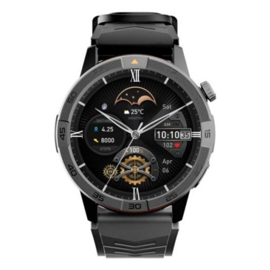 AGM Legion Pro Bluetooth GPS 1,43" AMOLED Schwarz Wasserdicht IP68 SpO2 Herzfrequenzmonitor