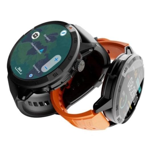 AGM Legion Pro Bluetooth GPS 1,43" AMOLED Schwarz Wasserdicht IP68 SpO2 Herzfrequenzmonitor