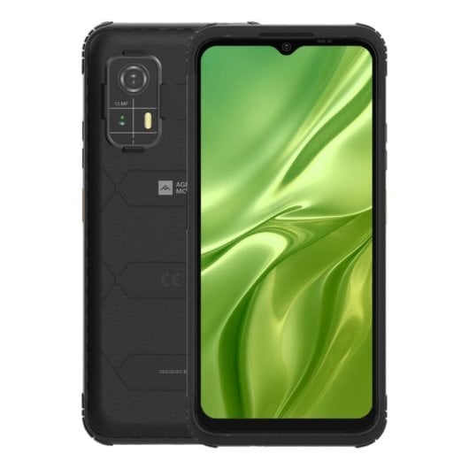 AGM H Max 4 Go 256 Go 6,56" LCD 90Hz 4G Dual SIM Batterie 10000mAh NFC IP69K Android 14 Noir