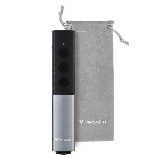Pointeur sans fil Verbatim 32366 USB RF 100 m noir argent