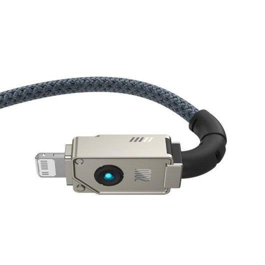 USB-C Kabel Baseus 1m 20W Weiß Aramidfaser Unzerbrechlich