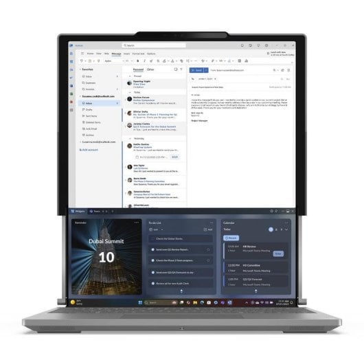 Portátil Lenovo ThinkBook Plus G6 Rollable 14" Intel Core Ultra 7 258V 32GB 1TB SSD Intel Arc Graphics 140V Windows 11 P