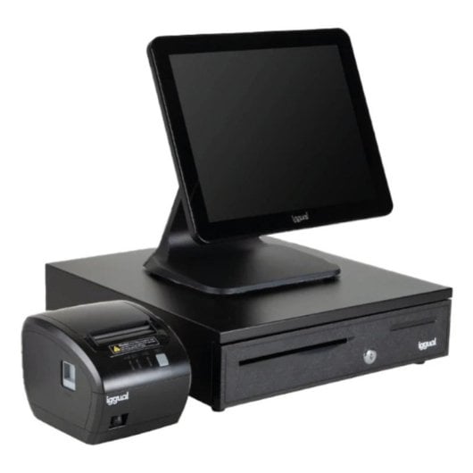 TPV iggual Pack completo 15 AIO EASY 80 IRON-50 4GB 128GB SSD Touch