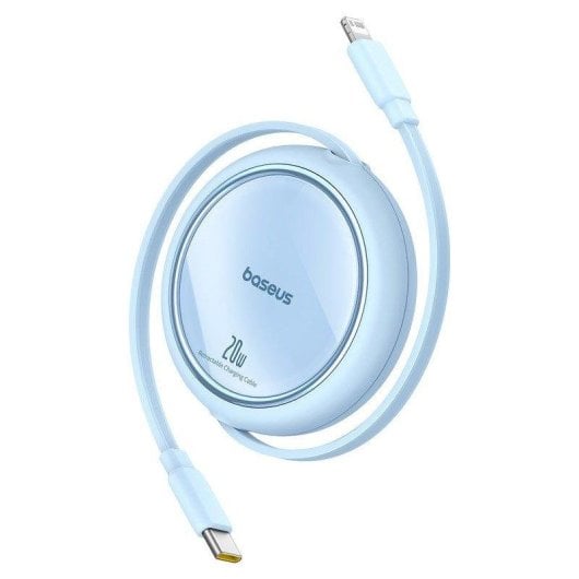 Ladekabel Baseus Free2pull 1 m 20 W USB-C auf Lightning Blau