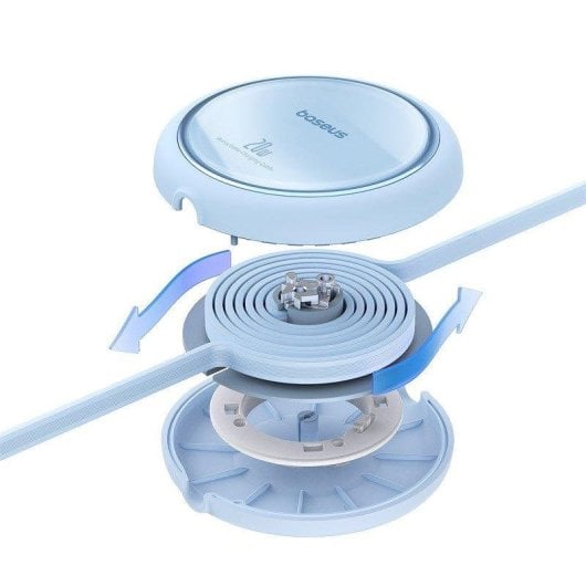 Ladekabel Baseus Free2pull 1 m 20 W USB-C auf Lightning Blau