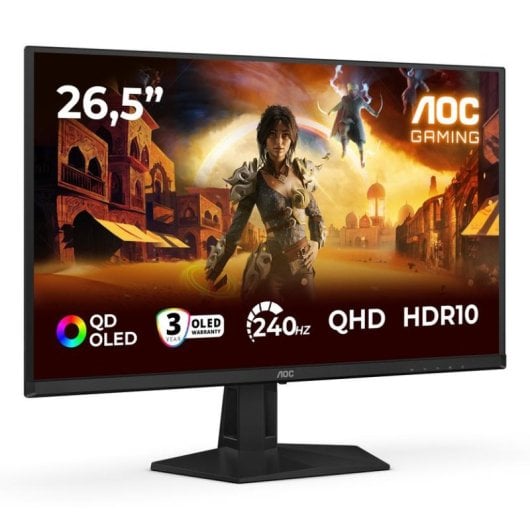 Écran PC AOC G4 Q27G41ZDF 26,5" Quad HD 240Hz QD-OLED HDR10 0,03 ms