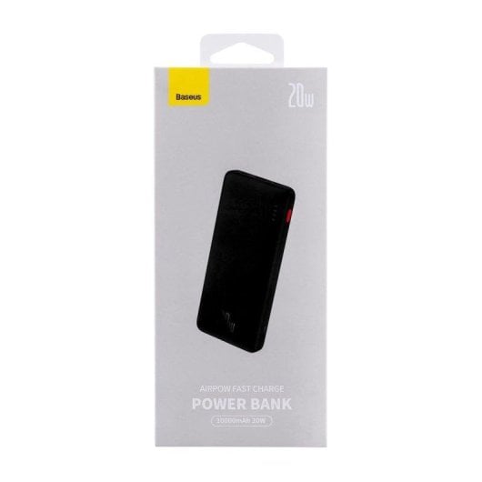 Batteria esterna Baseus Airpow 10000 mAh Power Delivery 20 W Nero