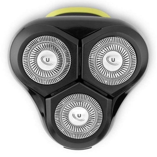 Rasoir Visage Ufesa Power Trim Sans Fil 50min 3 Lames Têtes Flexibles Lavable