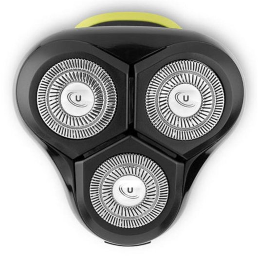 Rasoir Visage Ufesa Power Trim Sans Fil 50min 3 Lames Têtes Flexibles Lavable