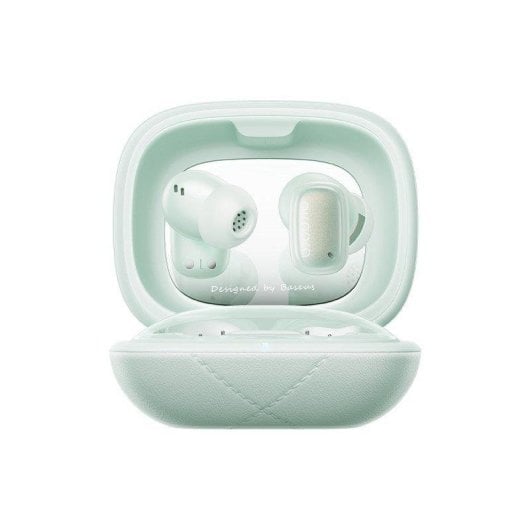 Auricolari Baseus Airnora 3 Wireless Bluetooth con Cancellazione del Rumore, per Chiamate e Musica, Verde