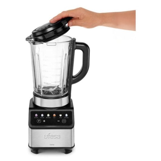 Licuadora Ufesa Citrine 1200W jarra de cristal 1,5L azul oscuro