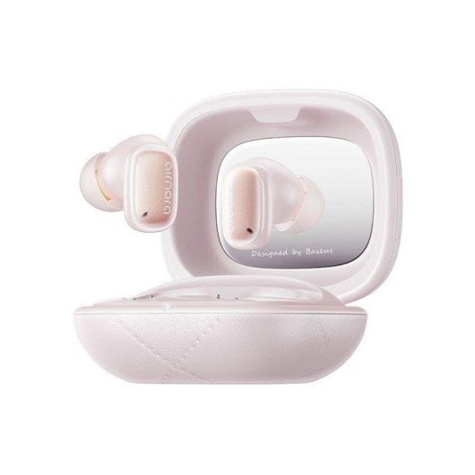 Auricolari Baseus Airnora 3 In-Ear Wireless Bluetooth con Cancellazione Attiva Rumore Rosa