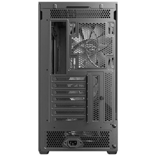 Caja de PC Antec FLUX REAR Midi Tower Negro ATX Iluminación RGB Vidrio templado