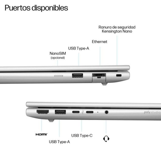 Portátil HP ProBook 4 G1q 14" Qualcomm Snapdragon X1-26-100 32GB 512GB SSD Adreno GPU Windows 11 Pro