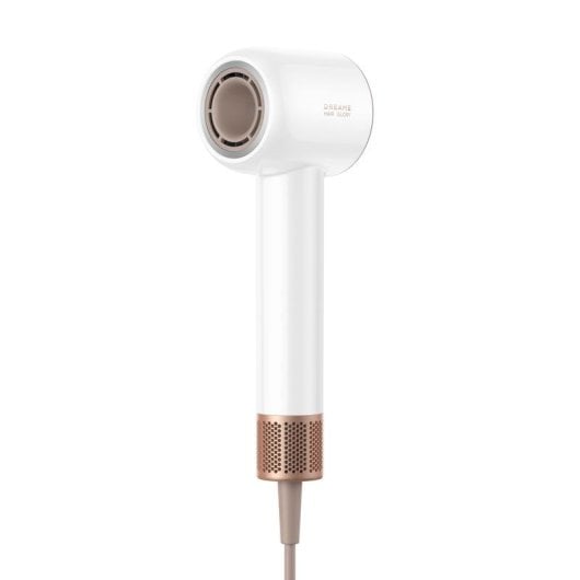 Phon Ionico Compatto Dreame Glory Mix 1600W 5 Temperature 2 Velocità con Accessori Oro Bianco