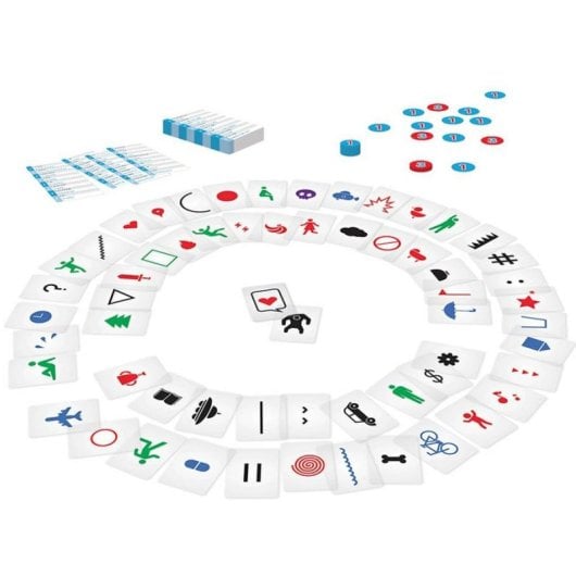 Jogo de tabuleiro Asmodee Imagine cartas transparentes 3-8 jogadores