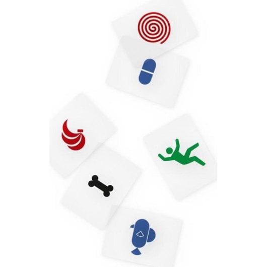 Jogo de tabuleiro Asmodee Imagine cartas transparentes 3-8 jogadores