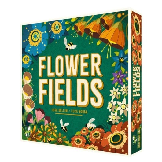 Juego de mesa Asmodee Flower Fields estratégico para 1-4 jugadores y niños desde 8 años