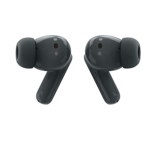 Auricolari Motorola Moto Buds Bass wireless Bluetooth con Cancellazione Attiva Rumore, Microfono triple, Resistente all'acqua, Nero
