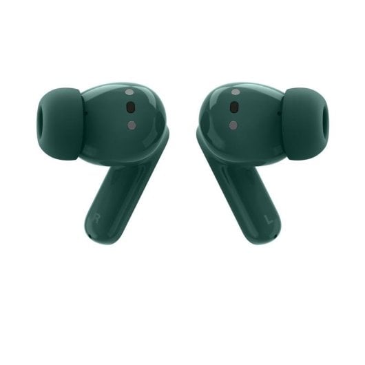 Auricolari Motorola Moto Buds Bass wireless Bluetooth con Cancellazione Attiva Rumore, triplo microfono, impermeabili, colore verde