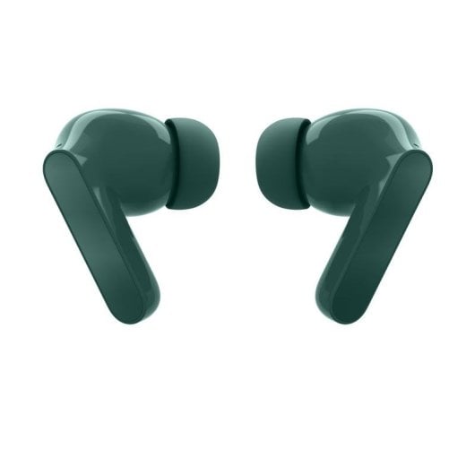 Auricolari Motorola Moto Buds Bass wireless Bluetooth con Cancellazione Attiva Rumore, triplo microfono, impermeabili, colore verde
