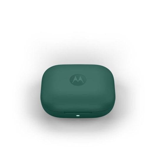 Auricolari Motorola Moto Buds Bass wireless Bluetooth con Cancellazione Attiva Rumore, triplo microfono, impermeabili, colore verde