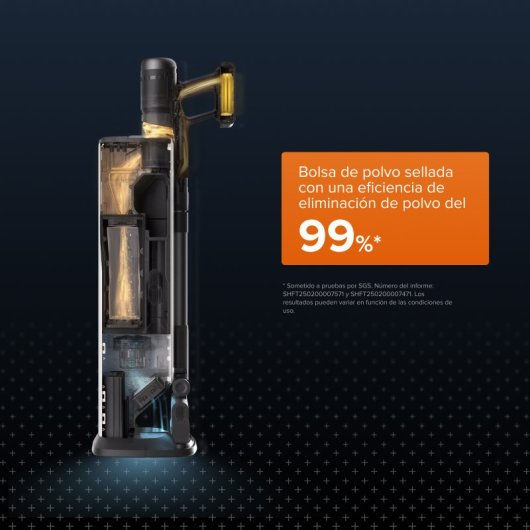 Aspirateur sans Fil Roborock H60 Hub Ultra 210W 90min HEPA Anti-Allergie Animaux