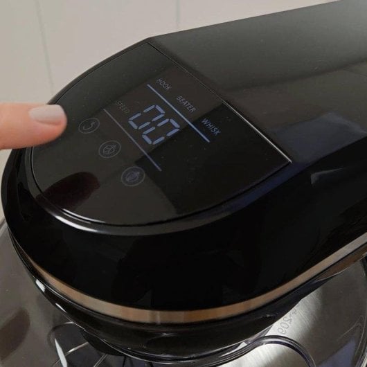 Küchenmaschine Briebe KM1164 5L Schwarz 1800W LED Touch 6 Stufen Pulsfunktion