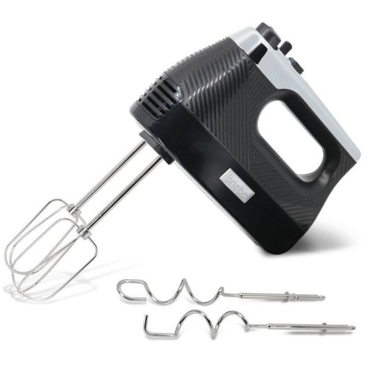 Handmixer Briebe HM1174BLK 400W 5 Stufen Turbo Funktion Schwarz