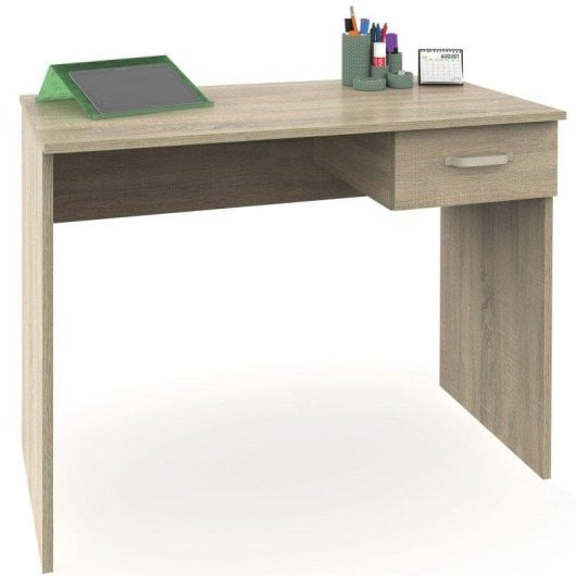 Schreibtisch Briebe Prakt 75x90x50cm 1 Schublade Eiche Cambrian