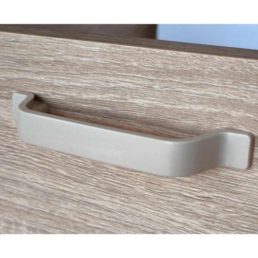 Schreibtisch Briebe Prakt 75x90x50cm 1 Schublade Eiche Cambrian