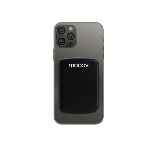 Batería externa Mooov 732741 MagSafe 5000 mAh ultracompacta carga rápida