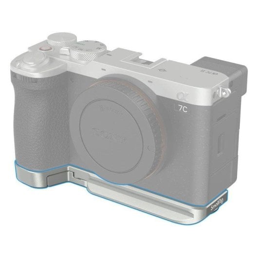 Placa de Montagem Smallrig 4439 Silver para Sony Alpha 7C II / 7C R com Fixação Arca-Swiss